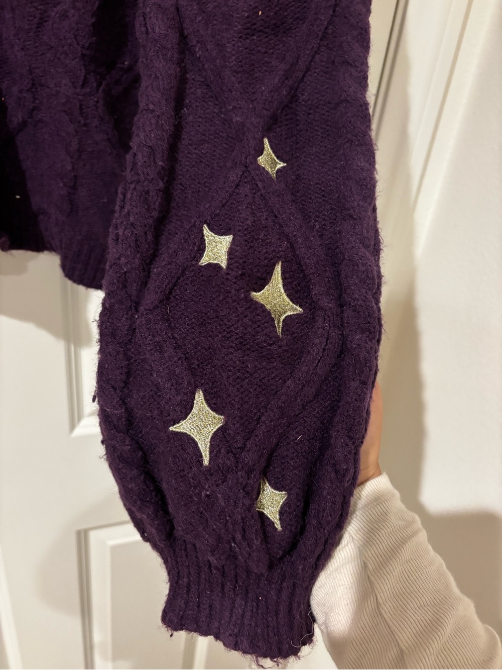 Taylor Swift Speak Now Cable Knit Button-Up Cardigan - Picture 5 of 5